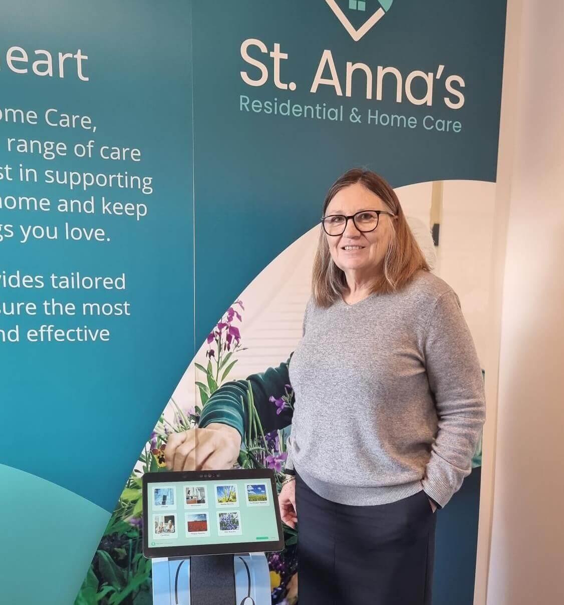 Wayfinding with temi at St Anna’s Residential and Home Care