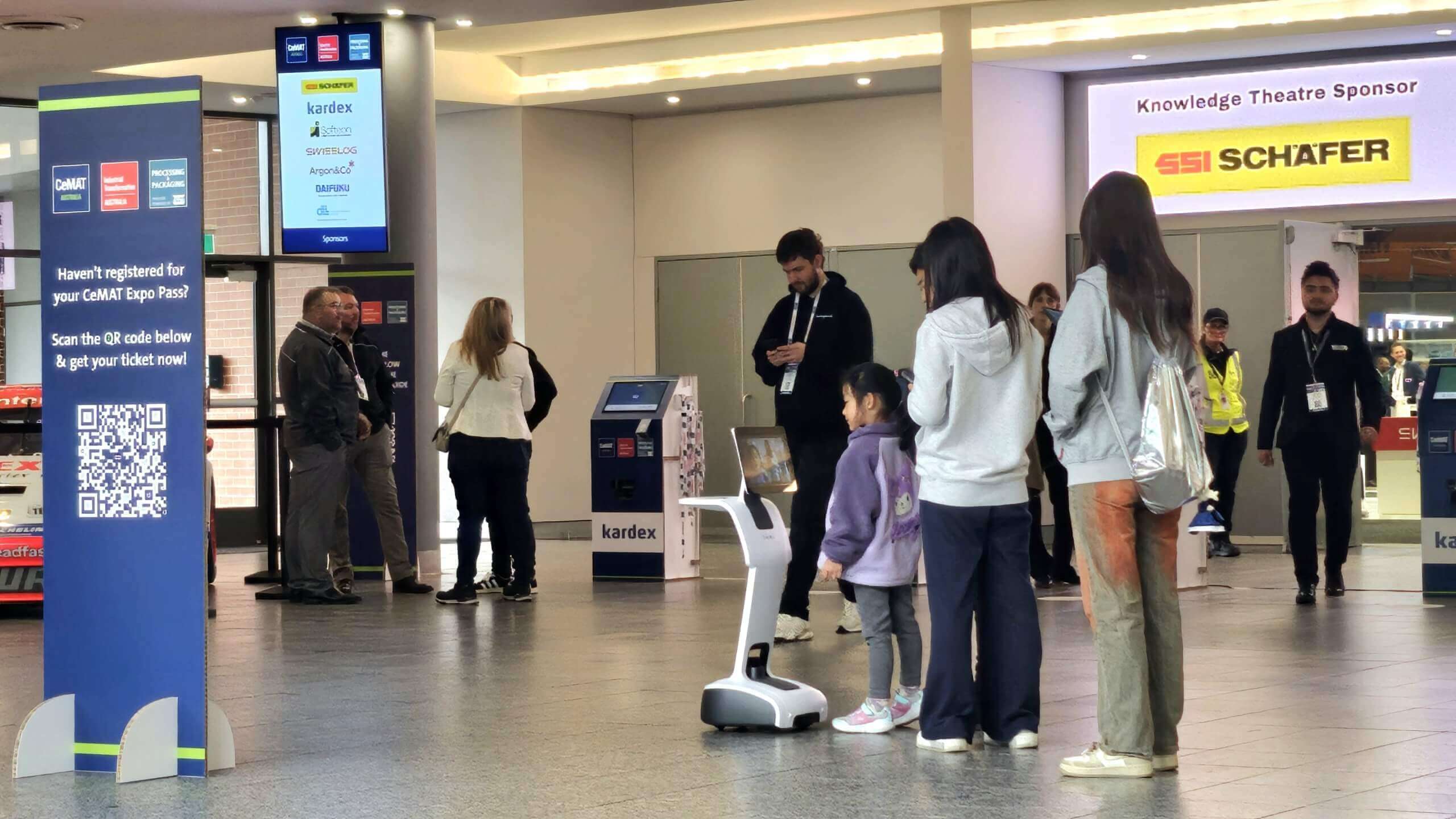 temi Robot Handles Guest Services at a Sydney Industry Event